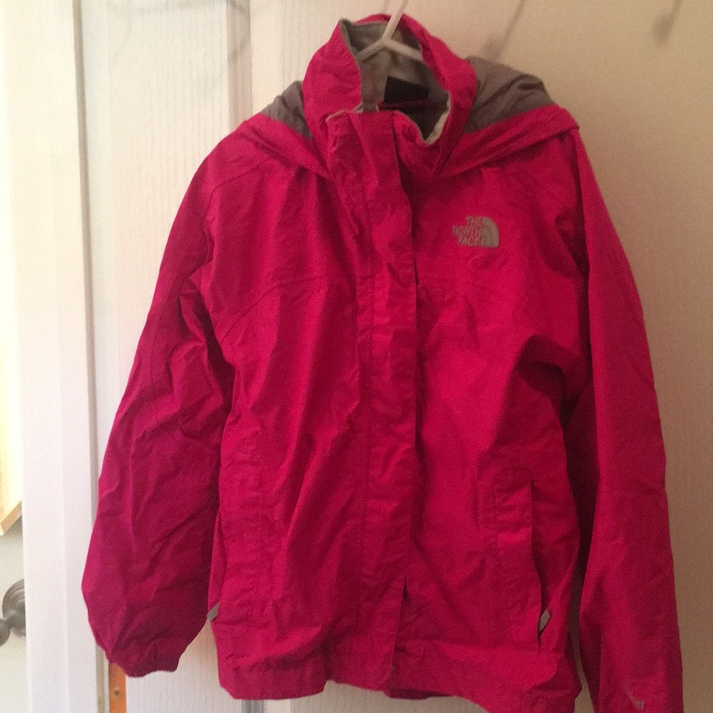 Girls Northface Rain Coat